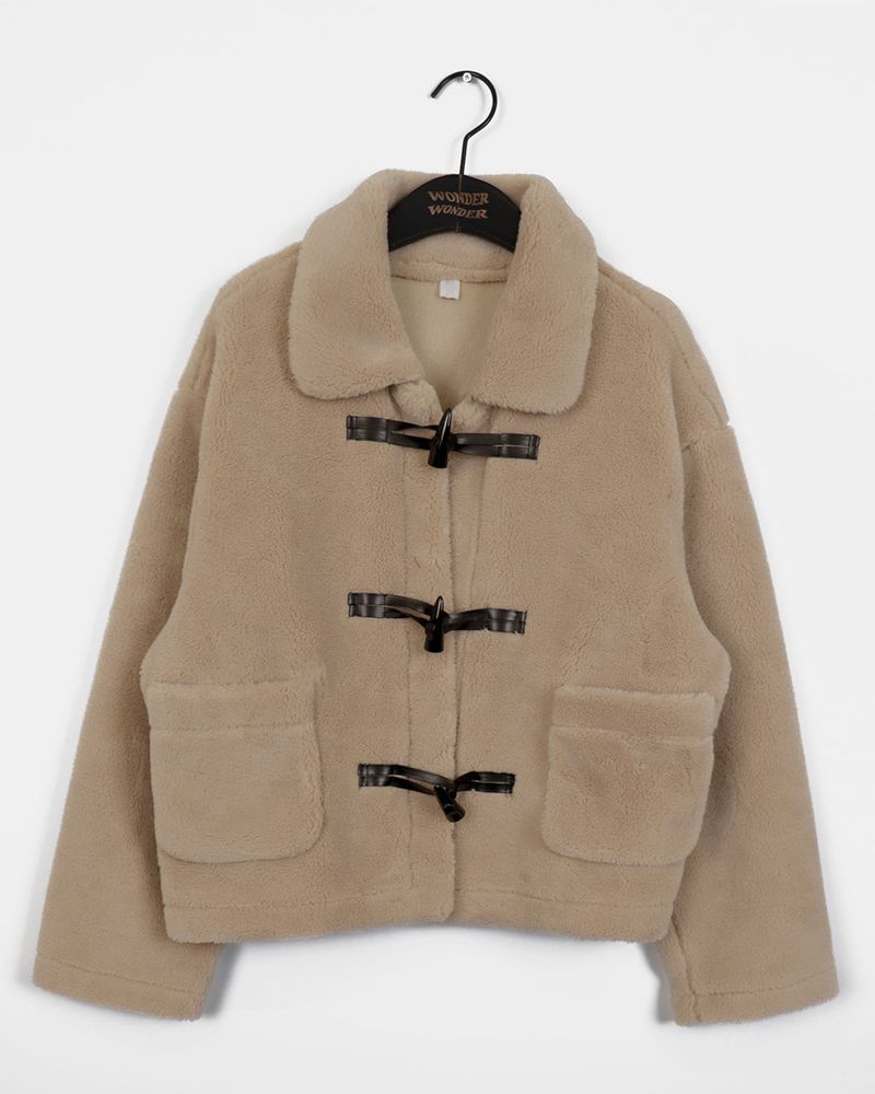 Cabo Collar duffle fur jacket