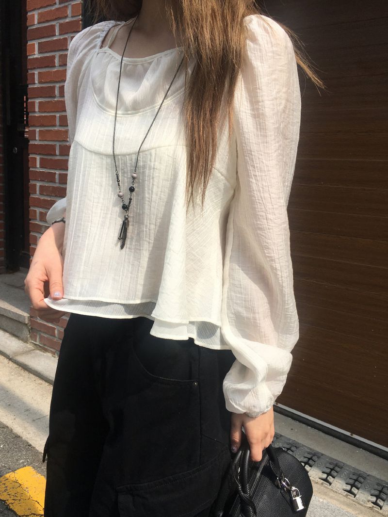 nobiyaka（ノビヤカ）の「Beads chain long necklace（Accessories）」