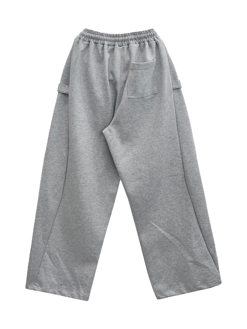 Pinch Side Snap Sweat Pants 6C