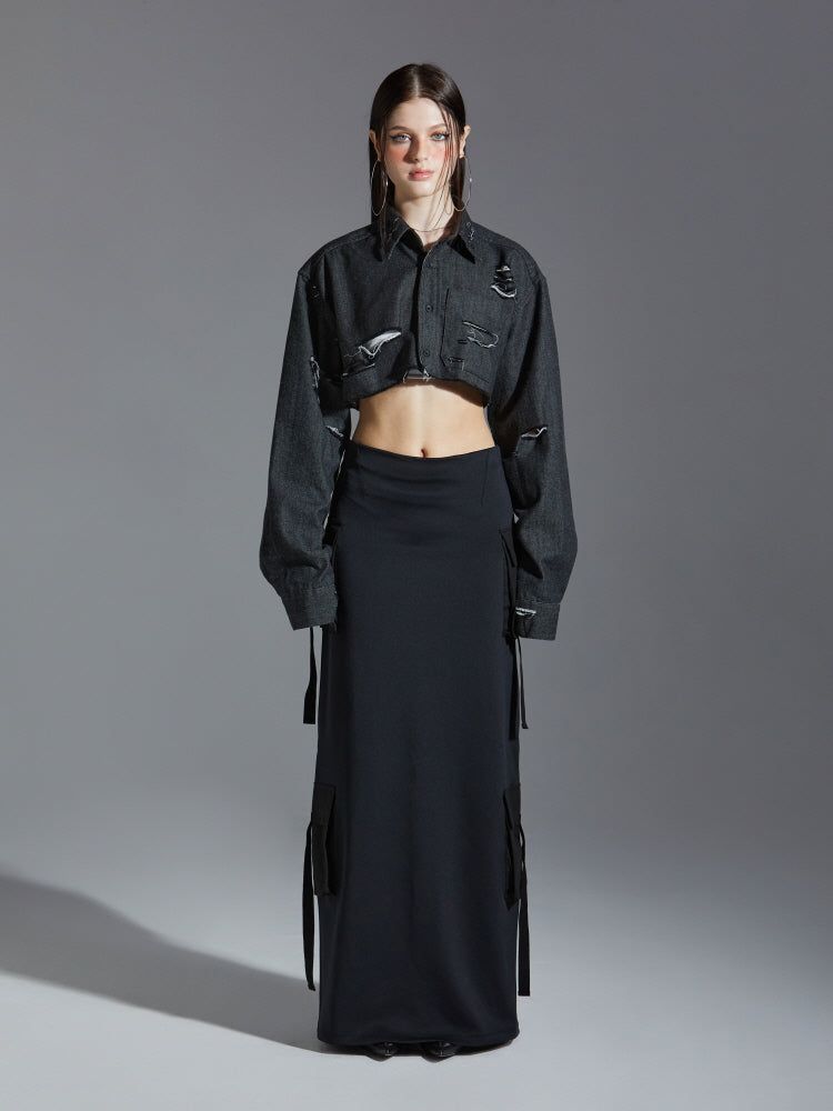 GATELESS（ゲートレス）の「TALE POCKET SKIRT（Skirts）」