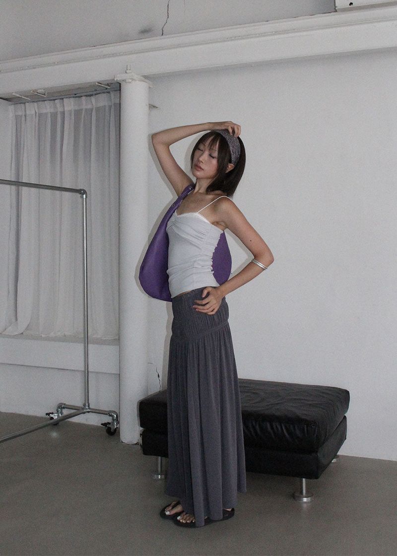 DOUBLE LAYER SLEEVELESS TOP