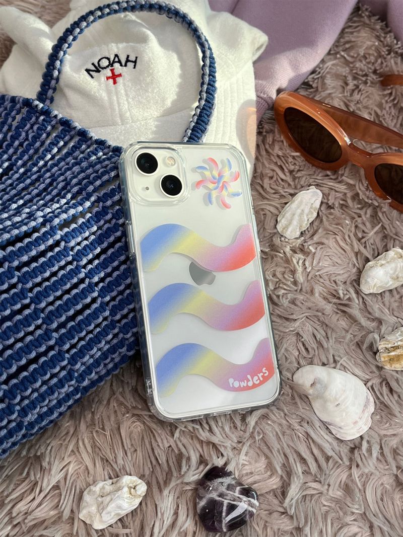 Sunset wave phonecase
