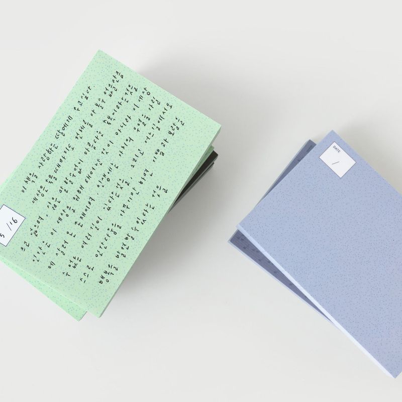 oab nature memo set / 4 pieces