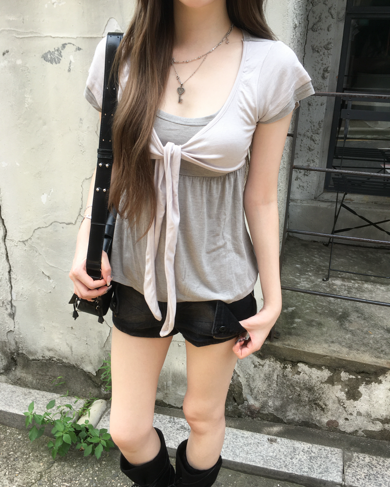 Tie ribbon T