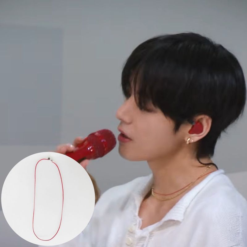 [NEW Color][CCNMADE][BTS V] Thin Single Original Necklace