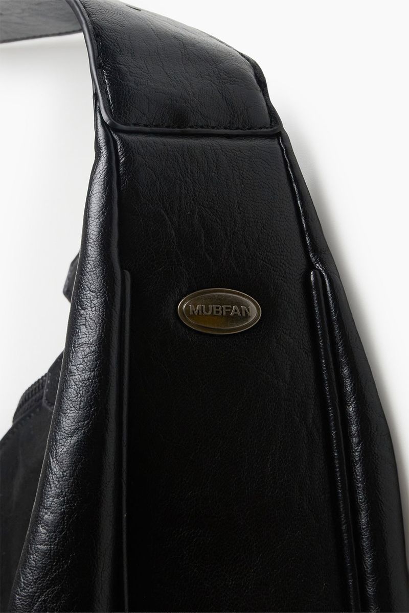 Bold cross hobo bag