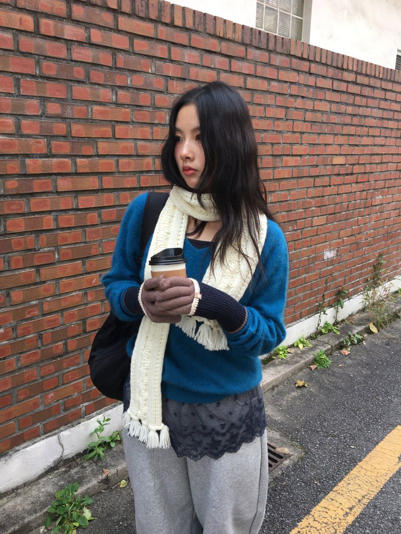 Grunge Wool Muffler (3color)