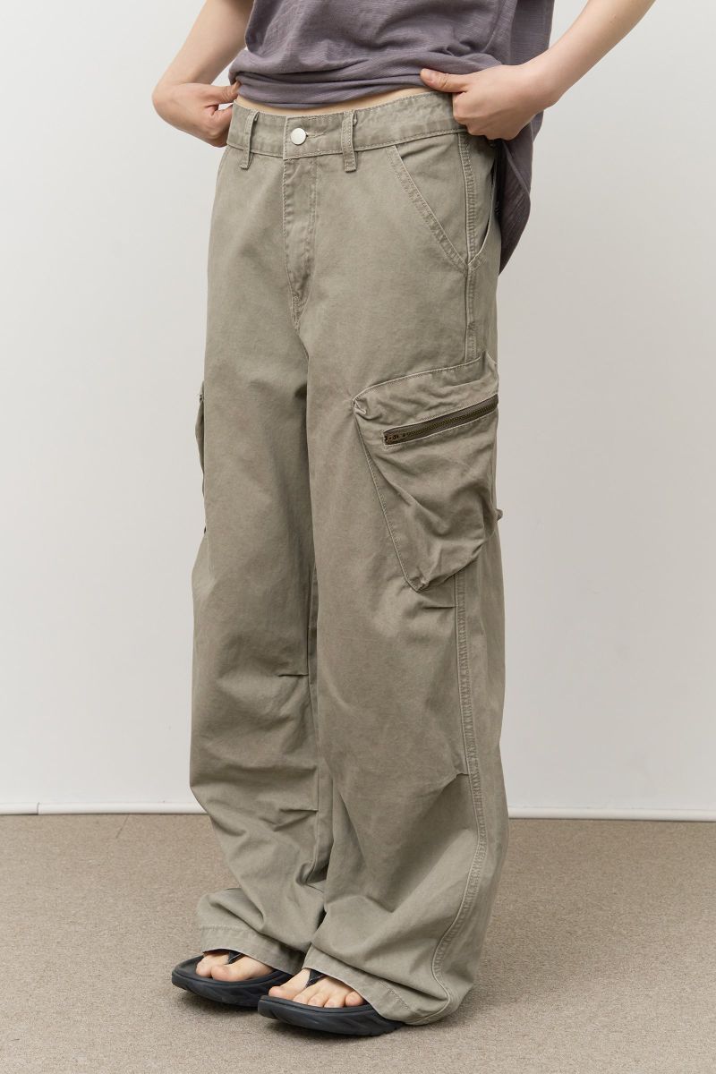 Fading Pigment Cargo Pants