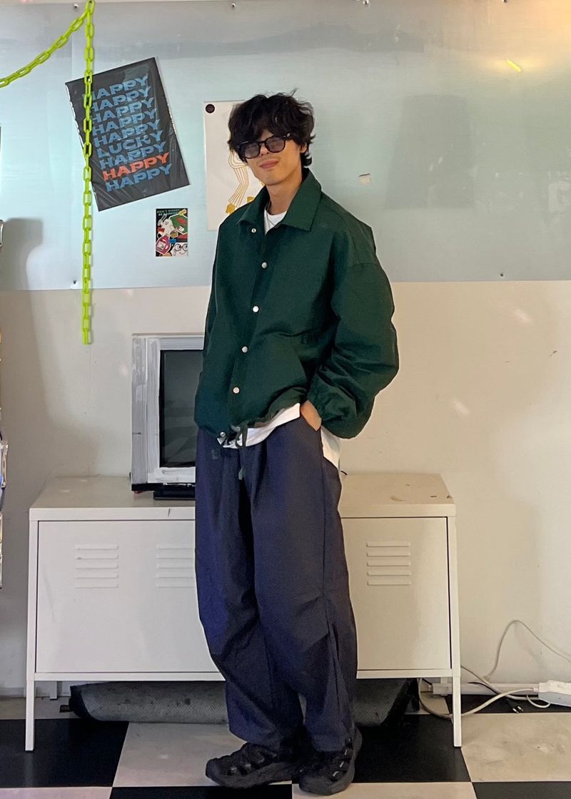 Work Nylon Banded Pants 4Color