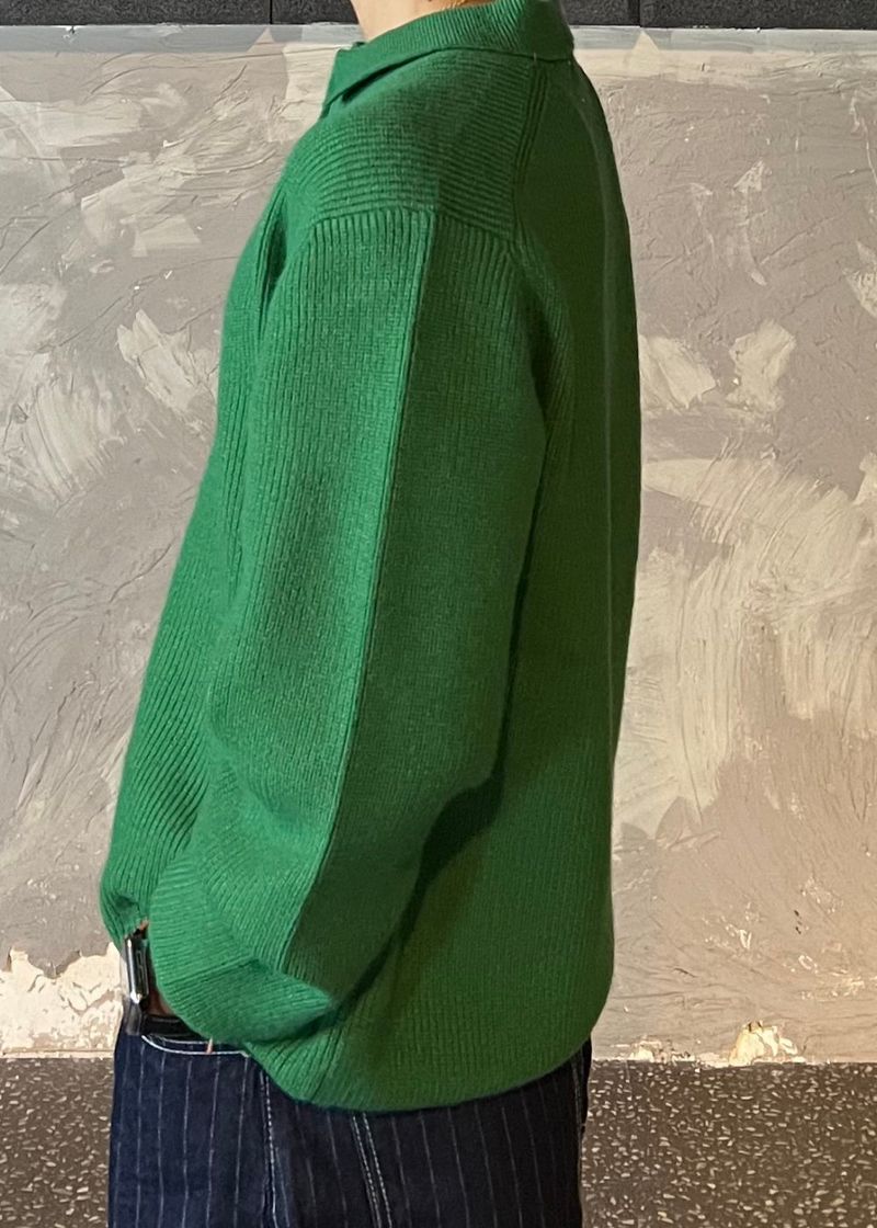 Berghazzi Semi-Zip-up Cara Knit 9COLOR
