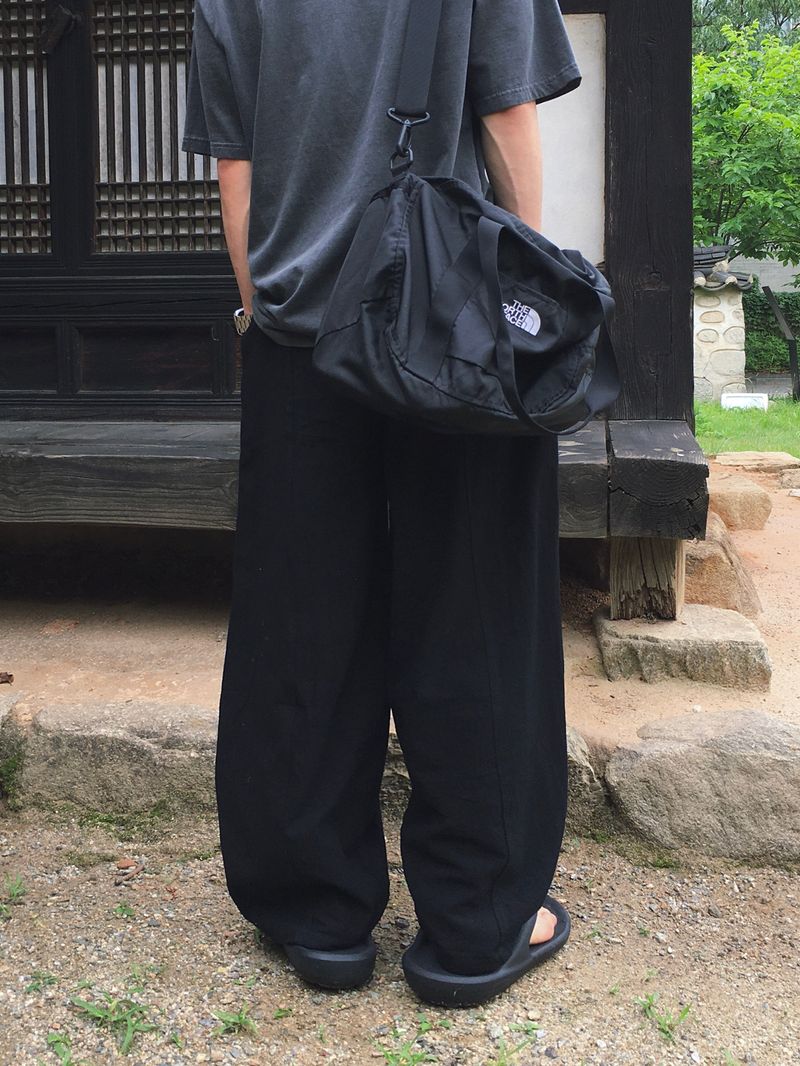 Mono Linen Wide Balloon Pants 4C