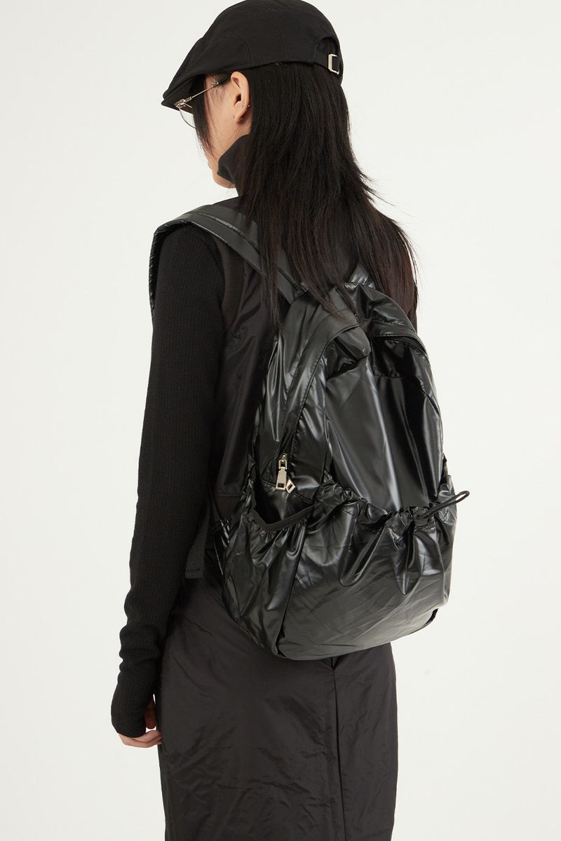 Raucohouse（ラウコハウス）の「Casual metal glossy backpack（Bags）」