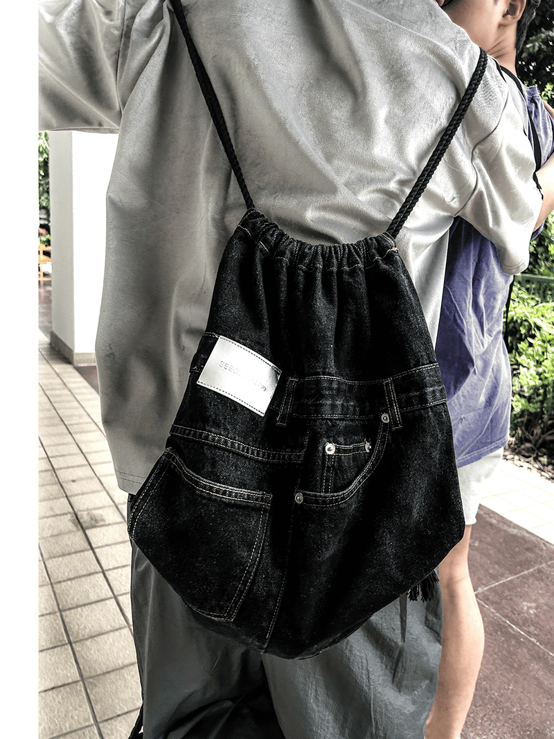 COSYHARU（コシハル）の「siwa デニムパンツバッグ（バッグ）」