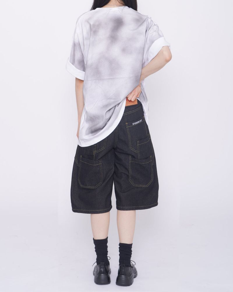 [Unisex] Whatever Dirty ウォッシュド半袖Tシャツ