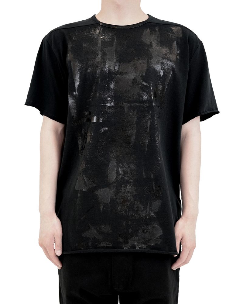 MASS BLACK FOIL T-SHIRT