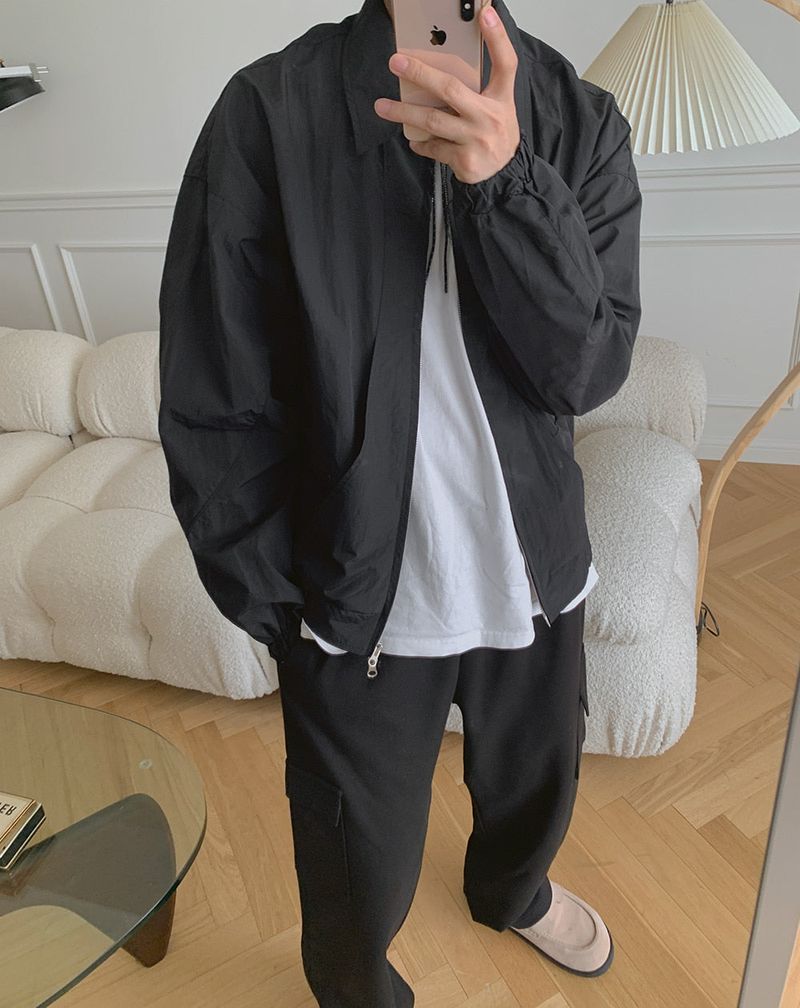 ASCLO Wavy Nylon Jacket (3color)