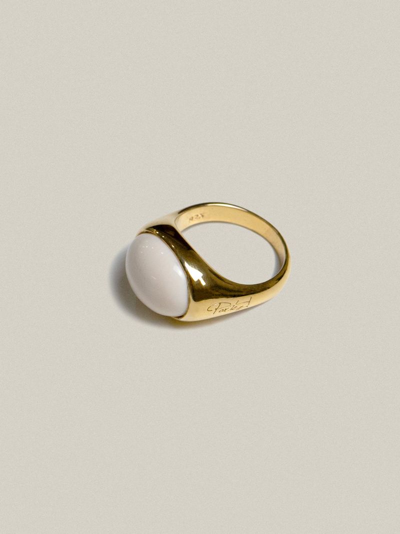 Bonbon Ring Ivory Gold