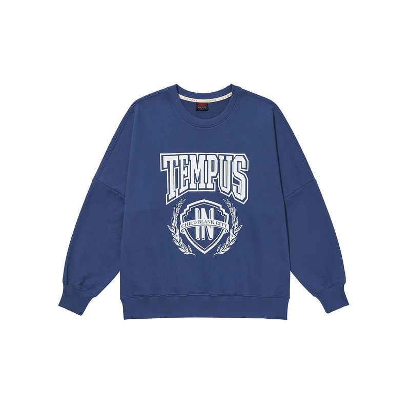 TEMPUSSTUDIO（テンプススタジオ）の「ARCH BIG TEMPUS SWEATSHIRTS  [DARK BLUE]（Tops）」