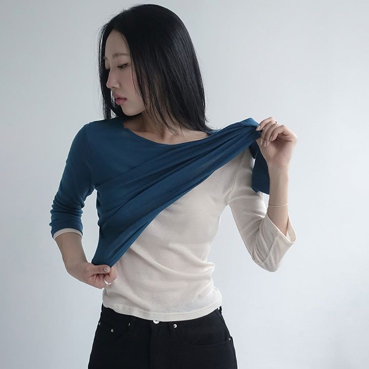 blitti（ブリッティ）の「[[Rotodin] Round 7/10-Sleeve T-Shirt - 11 Colors（Tops）」