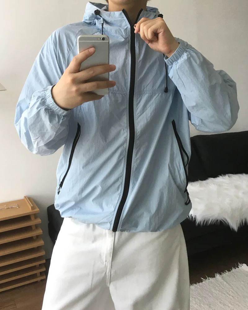 Tech Hood Windbreaker