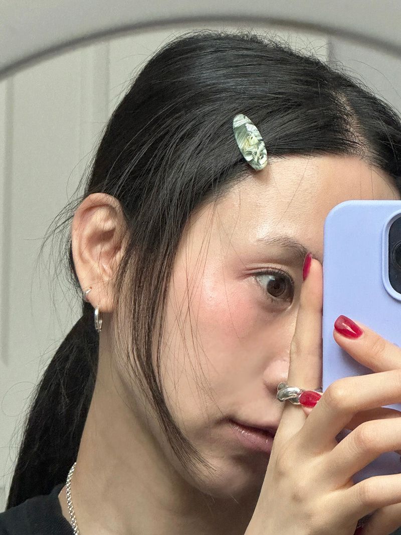 Mini point hair pin (9color)