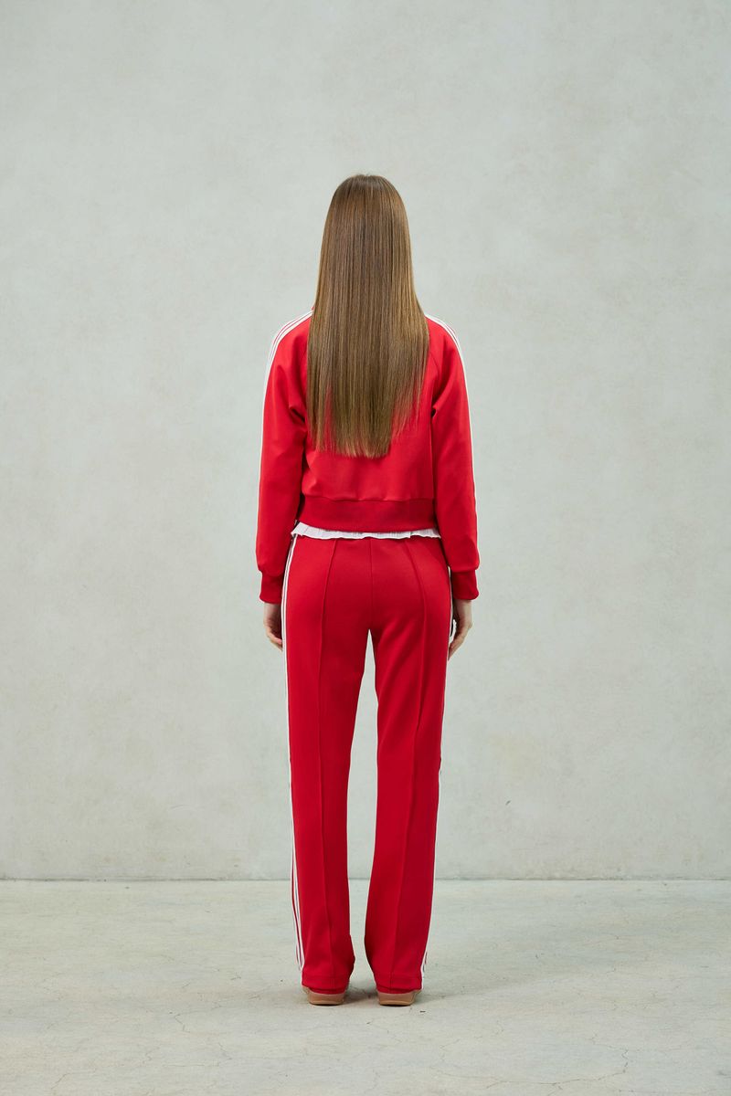 JOEL JERSEY TRACK PANTS / RED