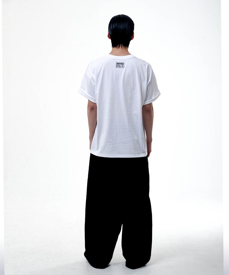 TM CRACK TSHIRT-WHITE