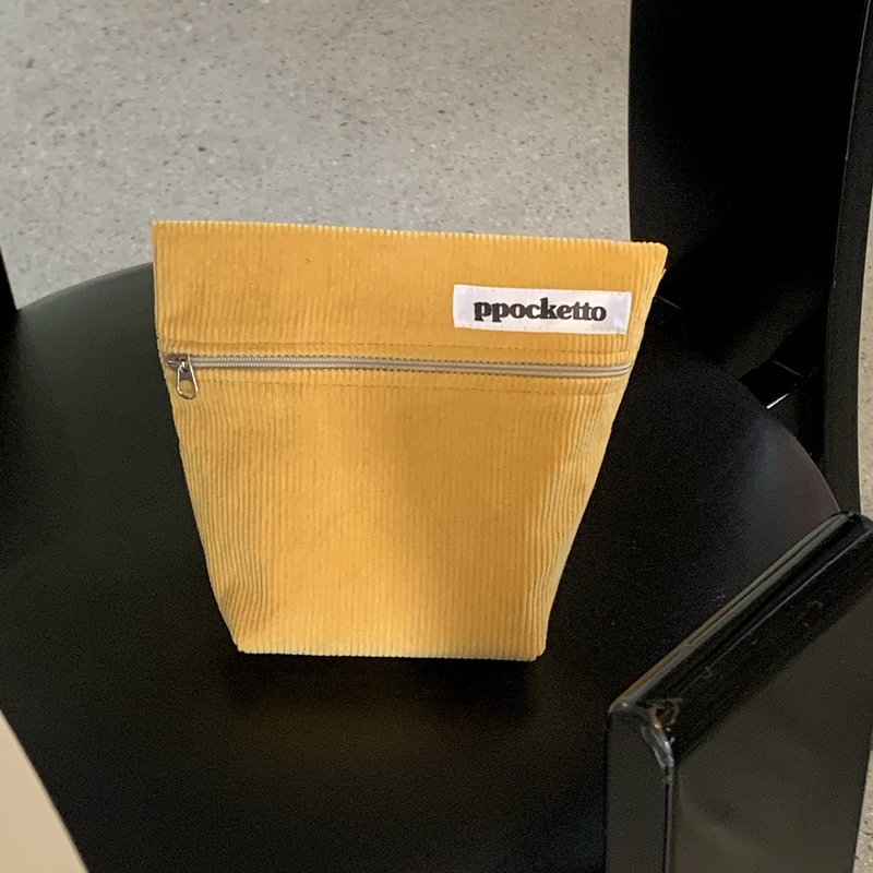 ppocketto basic pouch - mustard