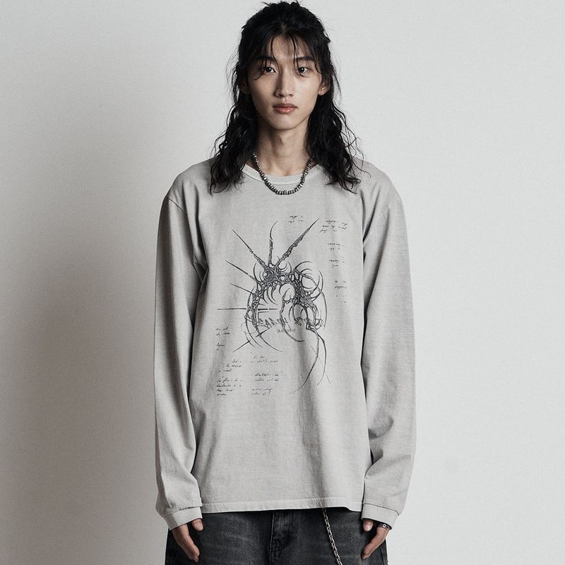 BRIGHT PIGMENT LONG SLEEVE