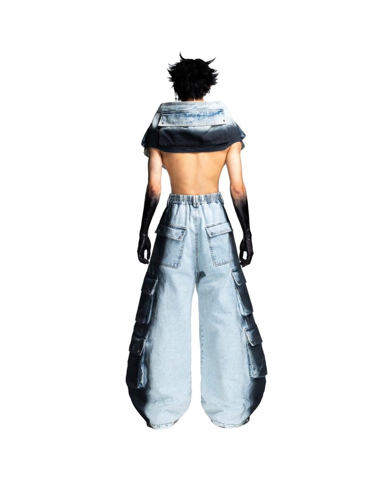 HOPEFUL BLUE DENIM PANTS