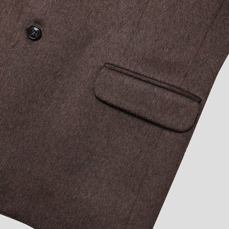 Line wool loose fit blazer