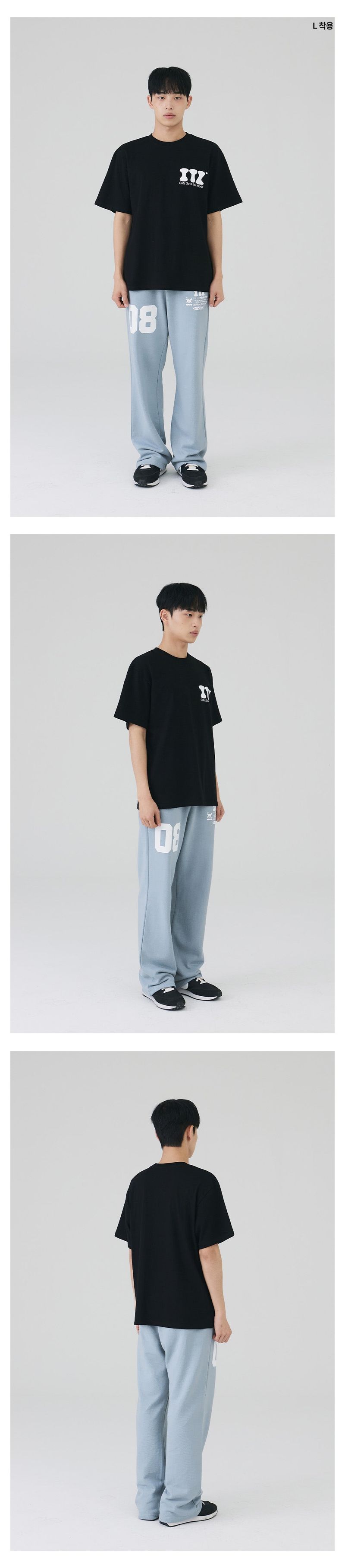 ITZ MINI LOGO T SHIRT - BLACK