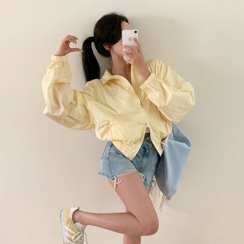 [Bellide made] Two-Way Anorak Windbreaker