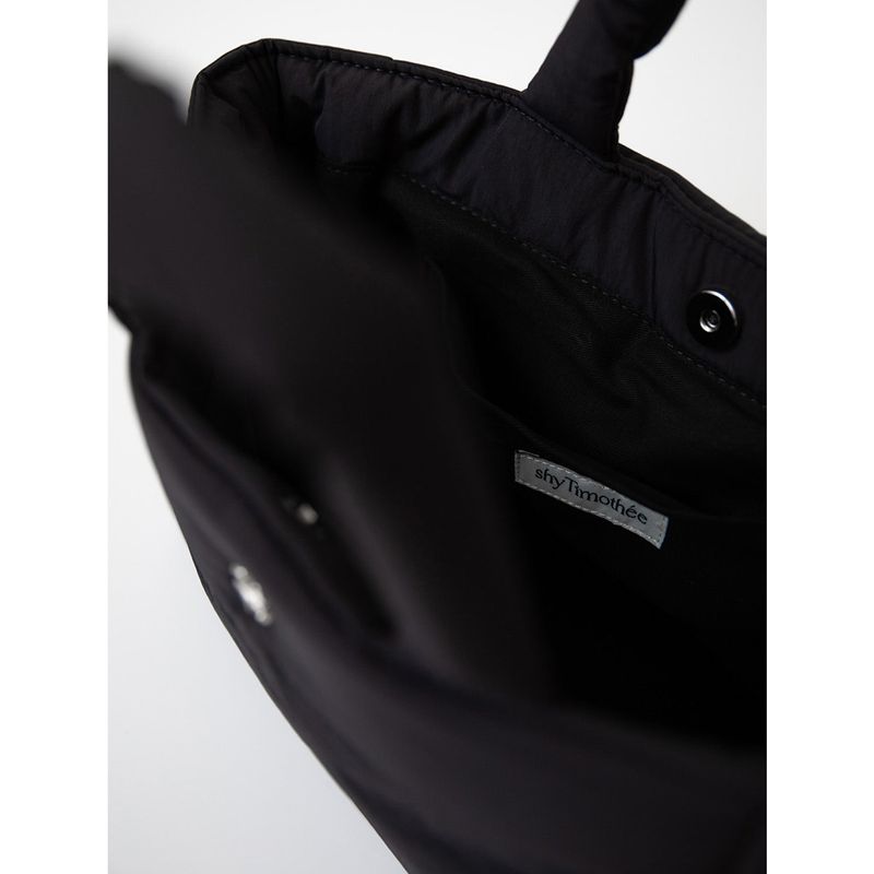 large soft padded bag - black