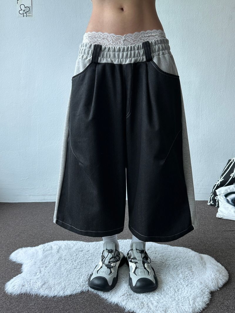 CCORTTI（コルッティ）の「バックツーポケット ベルトステッチ デニム バミューダショーツ - 2カラー（パンツ）」