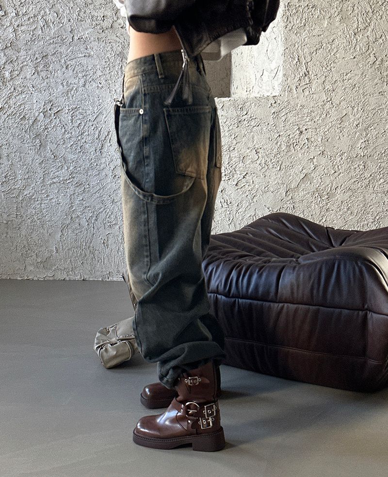 Leather Blouson Wellon Short Padded