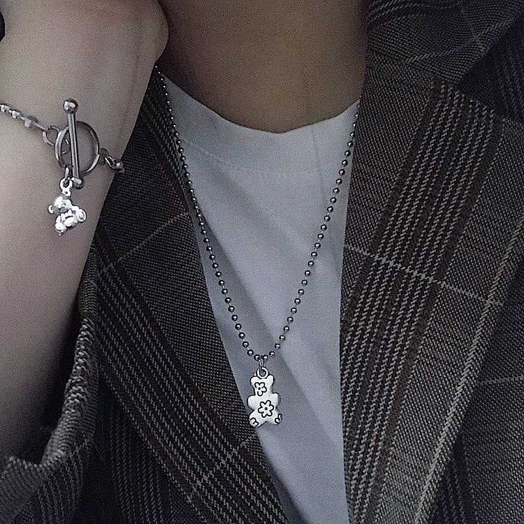 Luv bear necklace
