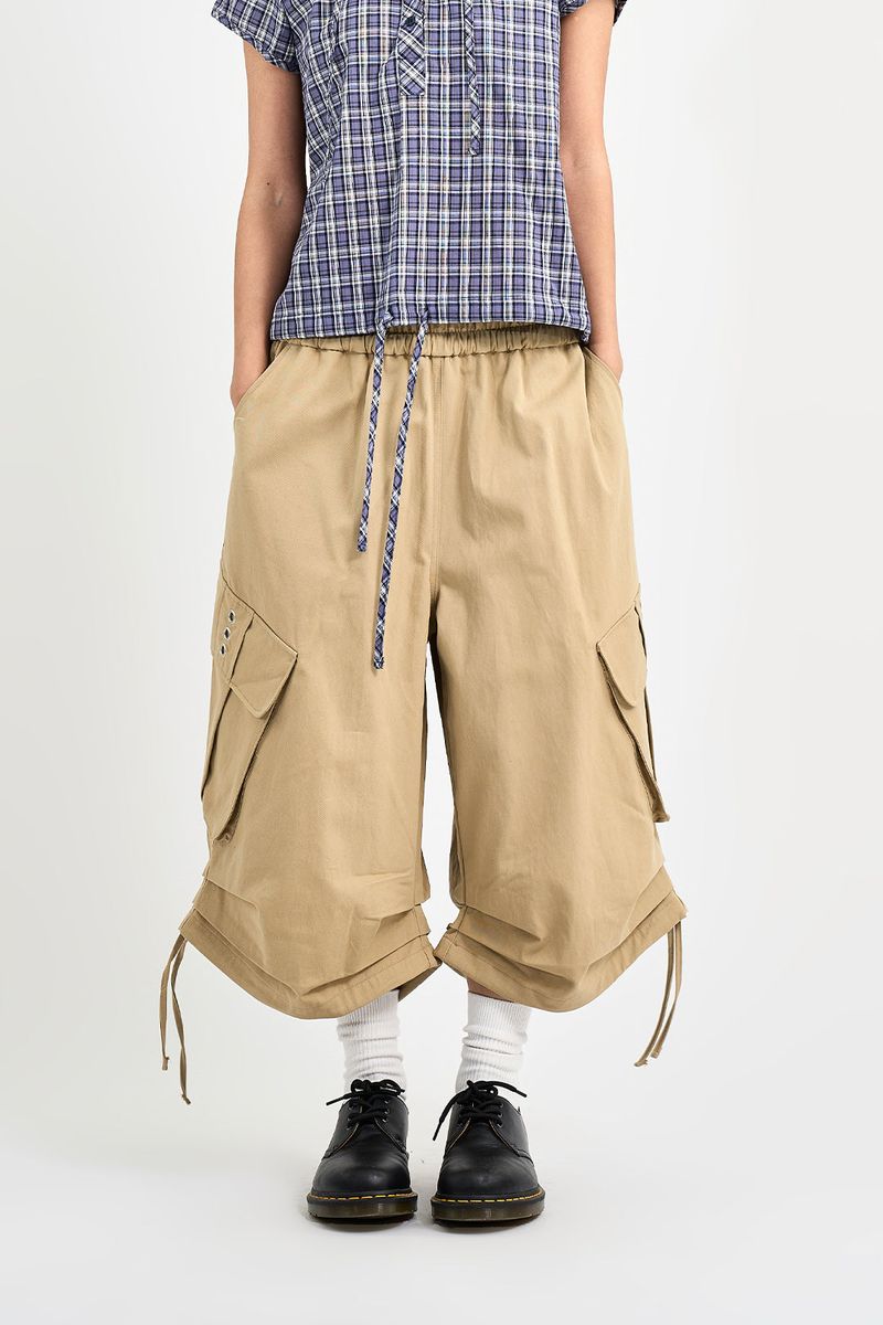 Raucohouse（ラウコハウス）の「String Balloon Bermuda Pants（Pants）」