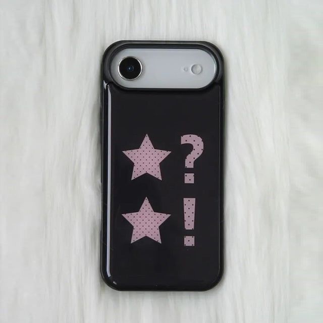 Youth Spirit（ユース スピリット）の「Dot Star pink deep dark brown Epoxy Bumper Case （Smartphone Accessories）」