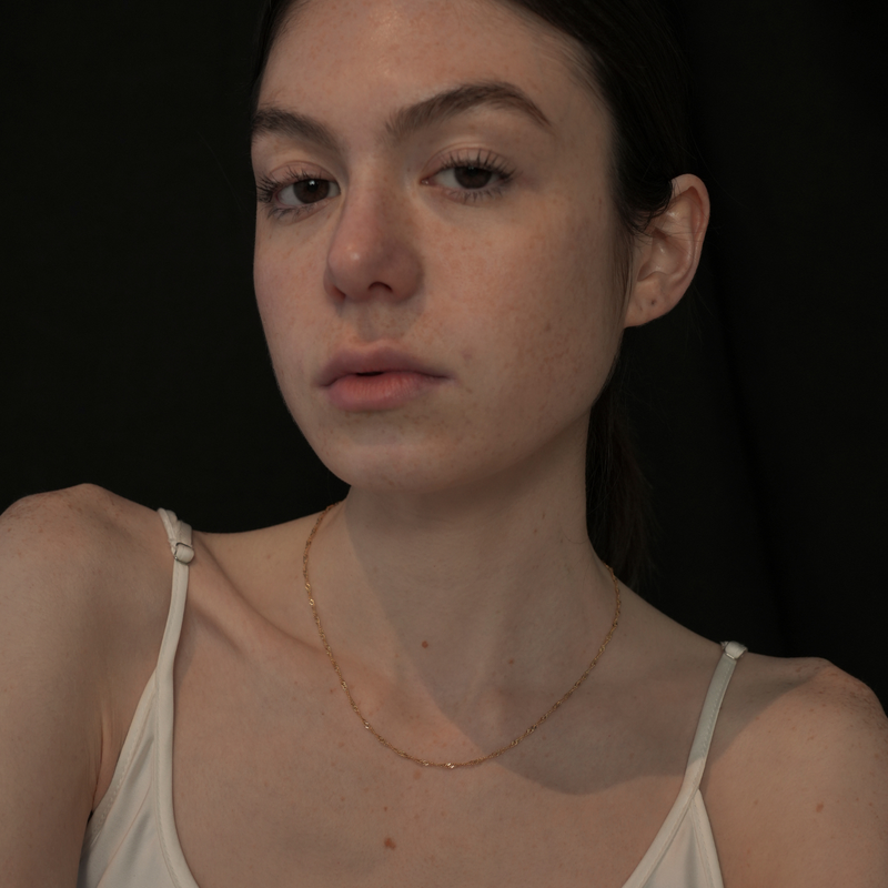 sparkle chain necklace
