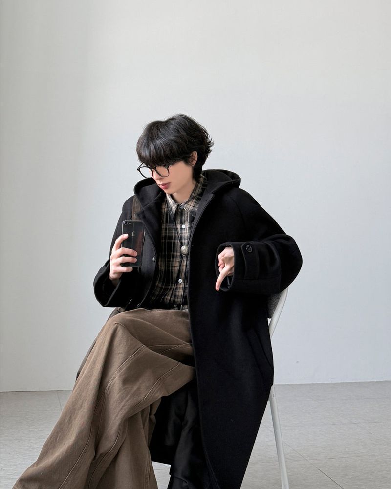 Mervin Check Over Shirt