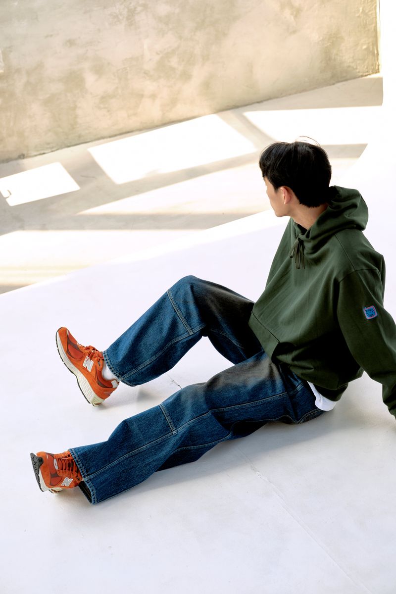ALARM OVERFIT HOODIE GREEN_UNISEX