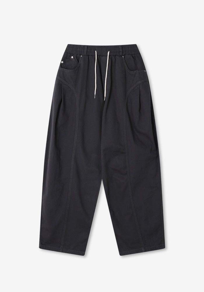AN Cotton Rivet Balloon Pants