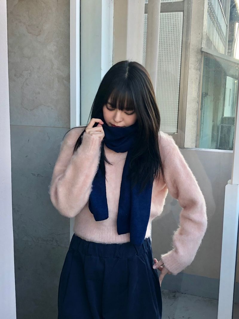 Davie alpaca knit