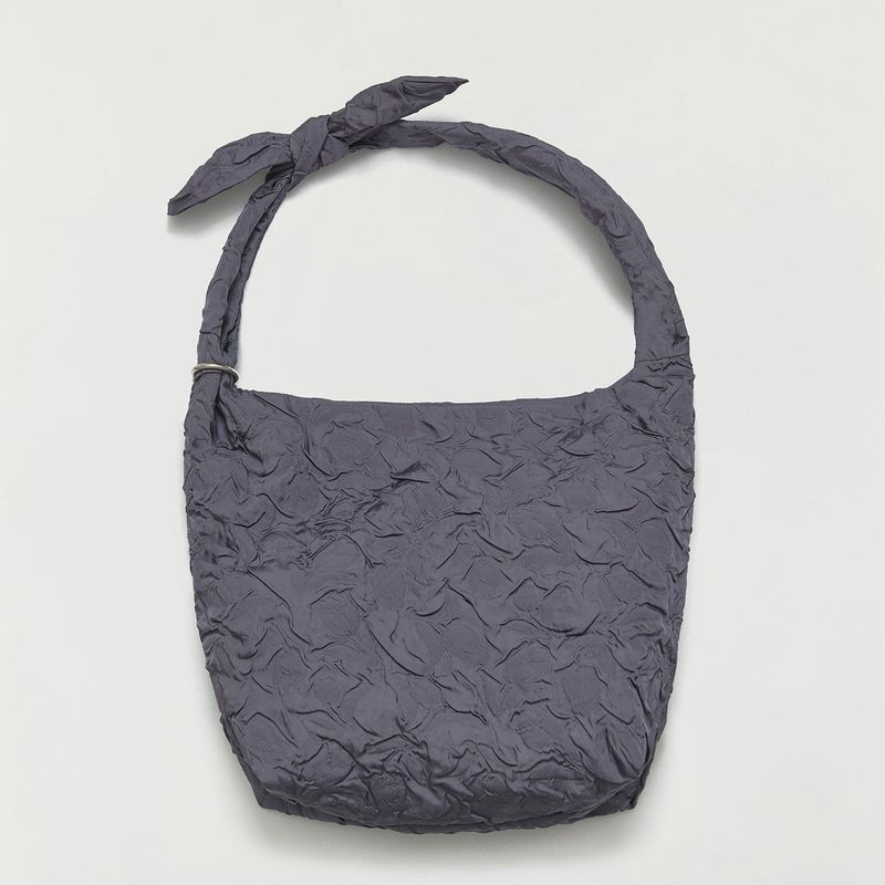 Rose knot bag_grey