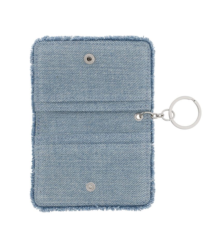 RAWCUT WASHED DENIM WALLET BLUE(CV2EFUAB61A)