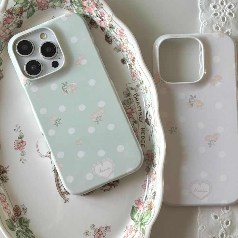 Mint flower dot