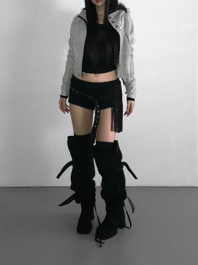  vintage p5 fur crop hz 