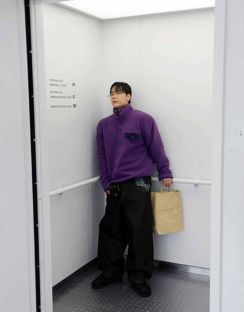 No.1588 C fleece anorak