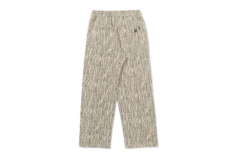 RAIN CAMO SWEAT PANTS_BEIGE